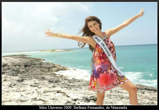 Miss Universo 2009  Stefania Fernandez, da Venezuela